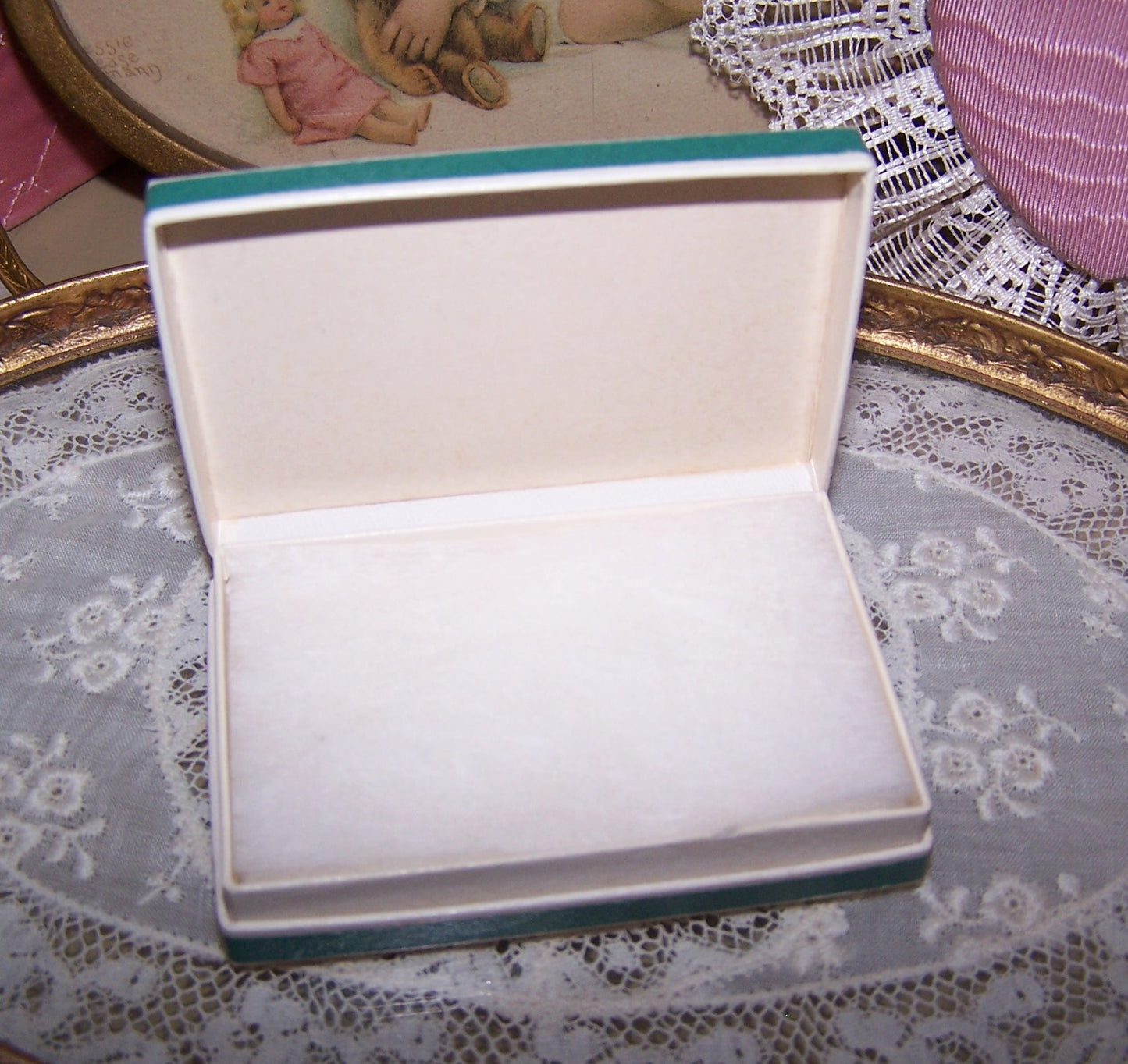 Antique Hinged Pharmacy Box for Peppermint - Beaton Drug Co.