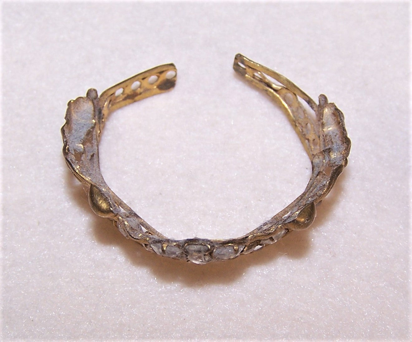 Nino de Atocha Santos Doll - Glass Eyes Wool Hair Painted Details