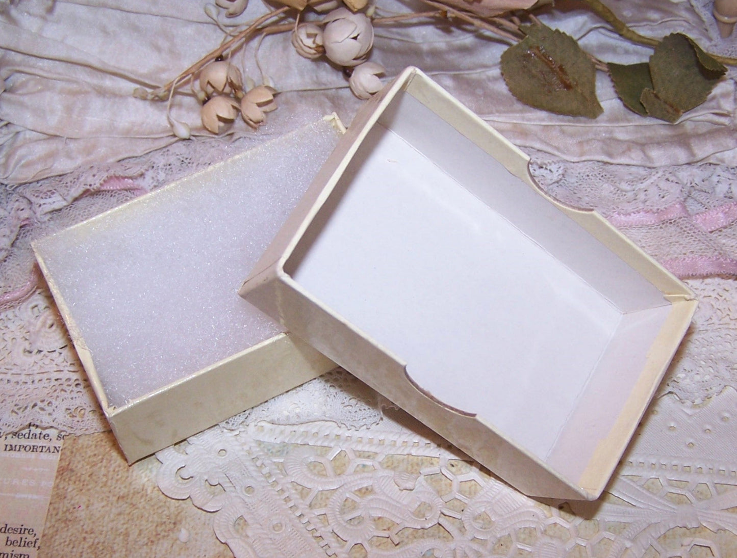 Repurposed Antique French Pharmacy Pill Box - Christmas Special Delivery