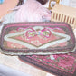 Antique French Ribbonwork Boudoir Tray with Rococo Ribbon Trim