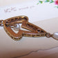 KREMENTZ Antique Edwardian 14K Gold Enamel Natural Pearl Pendant Lavaliere