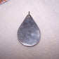 Vintage Unsigned Navajo Native American Sterling Silver Turquoise Pendant