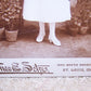 Antique Cabinet Card Photograph - The Graduate | Lovely Lady with Flowers
