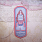 Set/3 Columbia Greaseless Hair Cream Labels - Image of Lady Liberty