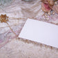 Mixed Media Gift Card or Ornament | Guardian Angel Watching Baby