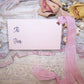 Mixed Media Floral Gift Tag or Package Tie | Any Occasion Design
