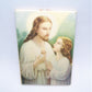 Art Deco Celluloid Tabletop Religious Souvenir of First Communion