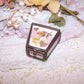 Repurposed Mixed Media Glass Trinket Box - A Gift for You