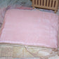 Handpainted Antique French Moire Taffeta Hanky Holder - Needs TLC