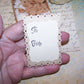 Victorian Inspired Gift Box - A SMALL TRIFLE with Gift Tag and Mini Charms