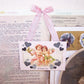 Mixed Media Holiday Ornament with Angels - OH HAPPY DAY