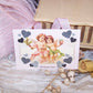 Mixed Media Holiday Ornament with Angels - OH HAPPY DAY