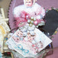 For the Dear Little Baby - OOAK Mixed Media Ornament for the Newborn
