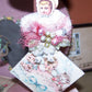 Handcrafted Chenille Ornament - For the Dear Little Baby Girl