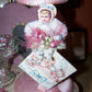 Handcrafted Chenille Ornament - For the Dear Little Baby Girl