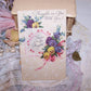 Unused Vintage Greeting Card - Thinking of You | Thoughts are Often with You