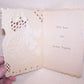 Antique Victorian Embossed Greeting Card - Hearty Greetings