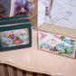 Antique Made in italy Italian Jewelry / Trinket / Display Box - Ice Skating Scene
