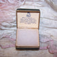 Antique Made in italy Italian Jewelry / Trinket / Display Box - Ice Skating Scene