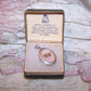 Antique Made in italy Italian Jewelry / Trinket / Display Box - Ice Skating Scene