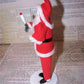 Made in Japan 1960s Plastic Face Standing Santa Claus Decoration