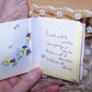 Unused 1950s Pansies Greeting Card - Get Well Wishes