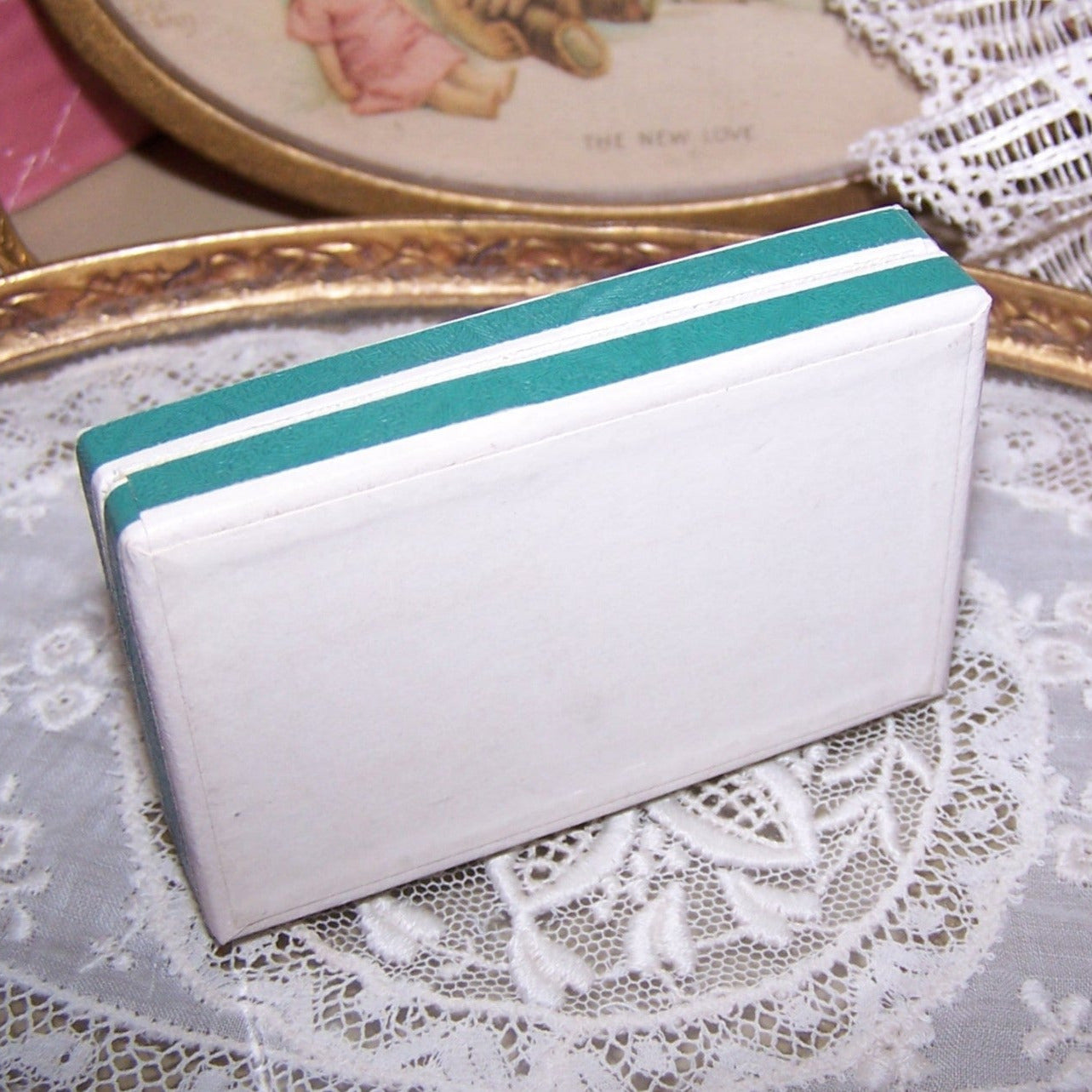 Antique Hinged Pharmacy Box for Peppermint - Beaton Drug Co.