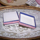 Repurposed Antique French Pharmacy Pill Box - Young Lady and Spring Flowers