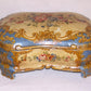 Italian Tole Handpainted Wood Box - Large with Lots of Florals