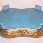 Italian Tole Handpainted Wood Box - Large with Lots of Florals