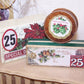 Antique Victorian Jewelry Box - Christmas Greetings