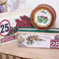 Repurposed Antique French Pharmacy Pill Box - Christmas Special Delivery