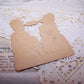 L&B 3847 Antique Victorian Die Cut - Dutch Girl and Boy