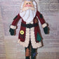 Handmade Felt Santa Claus Christmas Ornament / Decoration