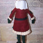 Handmade Felt Santa Claus Christmas Ornament / Decoration