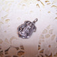 CHAPEL Sterling Silver Religious Medal - Saint Michael Slaying the Dragon