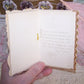 Repurposed Antique Victorian Christmas Greeting Card - Forget Me Not