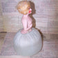 Art Deco Boudoir Pin Cushion Doll - German Composition | Lady with Blonde Hair