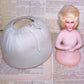 Art Deco Boudoir Pin Cushion Doll - German Composition | Lady with Blonde Hair