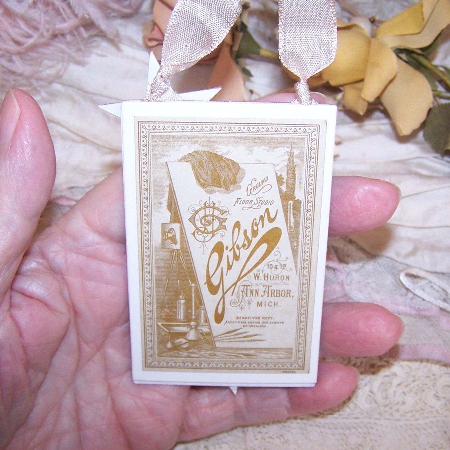 Mixed Media Any Occasion Ornament / Gift Tag | Beautiful