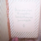 Repurposed Antique Celluloid Christmas Greeting Card - Peach Rose