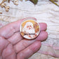 Repurposed Antique French Pharmacy Pill Box | Santa Claus - MERRY CHRISTMAS