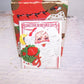 Pack of 8 "Do Not Open" Christmas Seals - 2 Designs / Santa and Little Girl