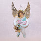 Victorian Revival Spun Cotton Angel Ornament | CELEBRATE