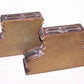 Art Deco Gilt Wood Bookends - Della Robbia Fruit Design