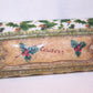 Art Nouveau Celluloid Christmas Gift Box for Gloves - Holly & Berries