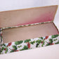 Art Nouveau Celluloid Christmas Gift Box for Gloves - Holly & Berries