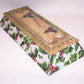 Art Nouveau Celluloid Christmas Gift Box for Gloves - Holly & Berries