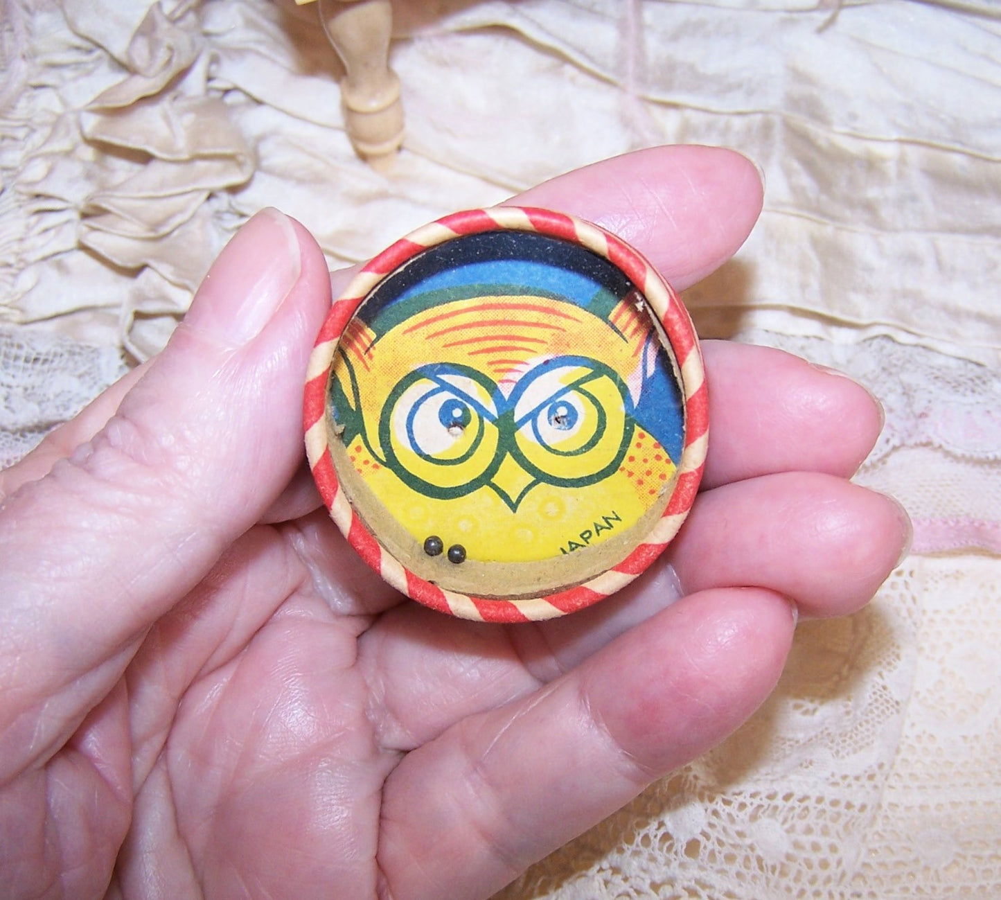 Made in Japan Dexterity Puzzle Toy - Put the Eyes in the Owl