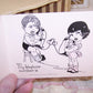 Unused ART DECO Greeting Card - Will You Give Me a Ring? (Telephone Call)